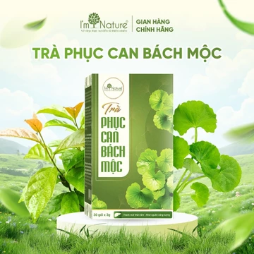 Trà Phục Can Bách Mộc – Hỗ Trợ Sức Khỏe Cơ Thể, Thanh Nhiệt, Hỗ Trợ Chăm Sóc Gan – Rau Má, Xạ Đen –Trà Thảo Dược 30 Gói