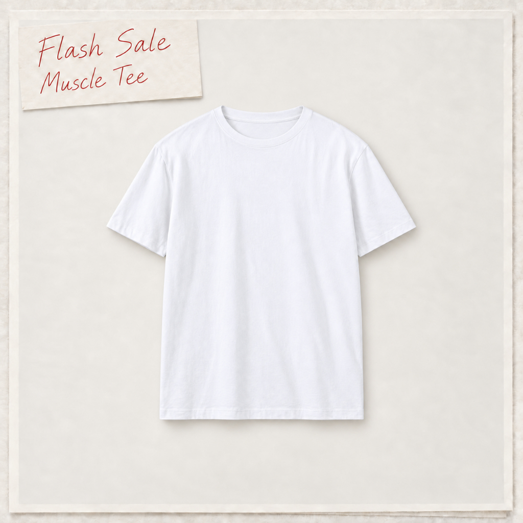 Áo thun nam Muscle Fit vải Cotton Hàn mềm mịn tôn dáng - JT2503 | BigBuy360 - bigbuy360.vn