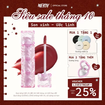[NEW][SON PHAO] Son Tint Merzy Water Fit Blur Tint 3.7g