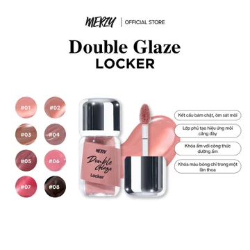 Son Bóng Khóa Màu Hai Lớp Merzy Double Glaze Locker 3.8g