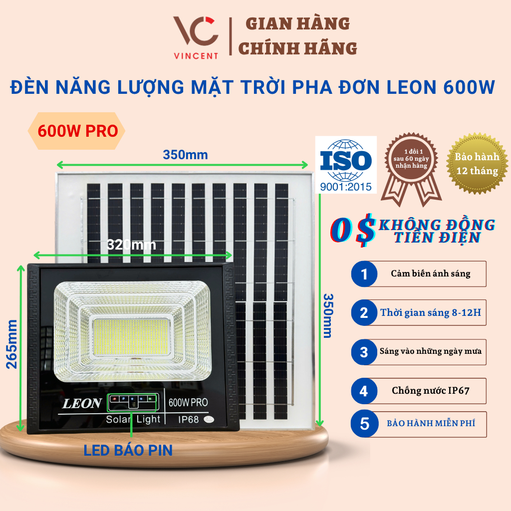 Đèn năng lượng mặt trời trang trí sân vườn,đèn pha NEON 300W,500W siêu công suất,có romote,cảm biến,IP67,bảo hành 1 năm
