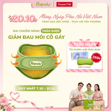 Máy Mát Xa Cổ Từ Thảo Dược Hapaku, Giảm Đau Cổ Gáy, Thoái Hóa Đốt Sống Cổ, Giúp Thư Giãn Ngủ Ngon, Massage Cổ Vai Gáy