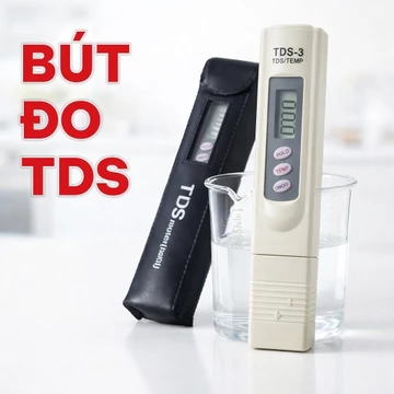 Bút Đo TDS Chính Xác Cao, Máy Đo TDS Cầm Tay - Kiểm Tra Chất Lượng Nước, Dùng Cho Nước Uống Gia Đình Và Trồng Thủy Canh