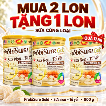[MUA 2 TẶNG 1] Sữa Hạt Thuần Chay ProbiSure Gold Plus - Hỗ Trợ Xương Khớp & Tim Mạch Cho Người Cao Tuổi [MB-S001]