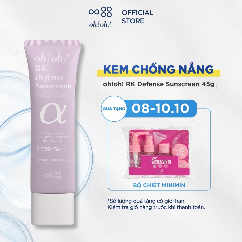 Kem Chống Nắng oh!oh! RK Defense Sunscreen 45g