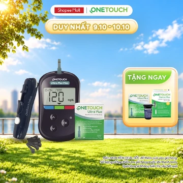 [BẢO HÀNH CHÍNH HÃNG VĨNH VIỄN] Bộ máy đo đường huyết OneTouch Ultra Plus Flex