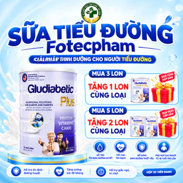 Sữa Bột Dành Cho Người Tiểu Đường, Giúp hạ đường huyết và Bổ sung dinh dưỡng cho người tiểu đường