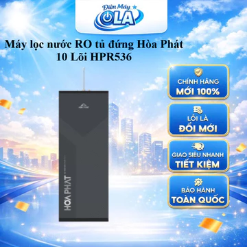 (TOÀN QUỐC) - HPR536 - Máy lọc nước RO tủ đứng Hòa Phát 10 Lõi HPR536