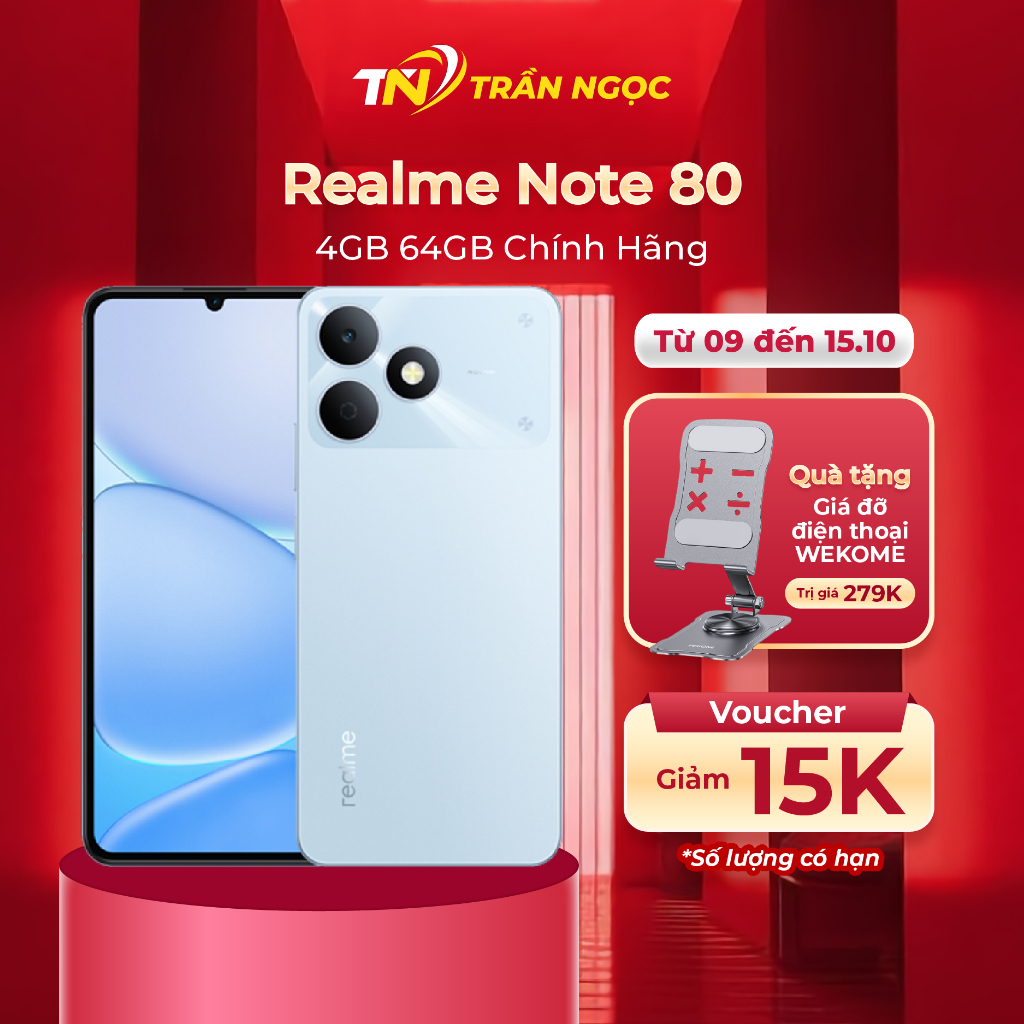 Điện Thoại Realme Note 80 4GB 64GB Chính Hãng