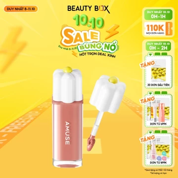 [Săn Sale] Son Nước Bóng Thuần Chay Amuse Dew Tint 4g