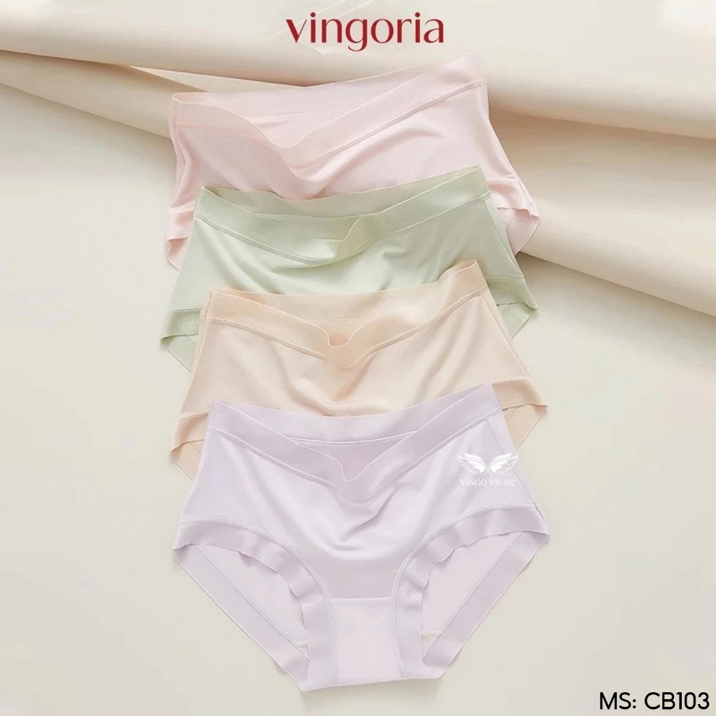 Combo 5 quần lót nữ cotton VINGO/VINGORIA thoáng mát kháng khuẩn CB103