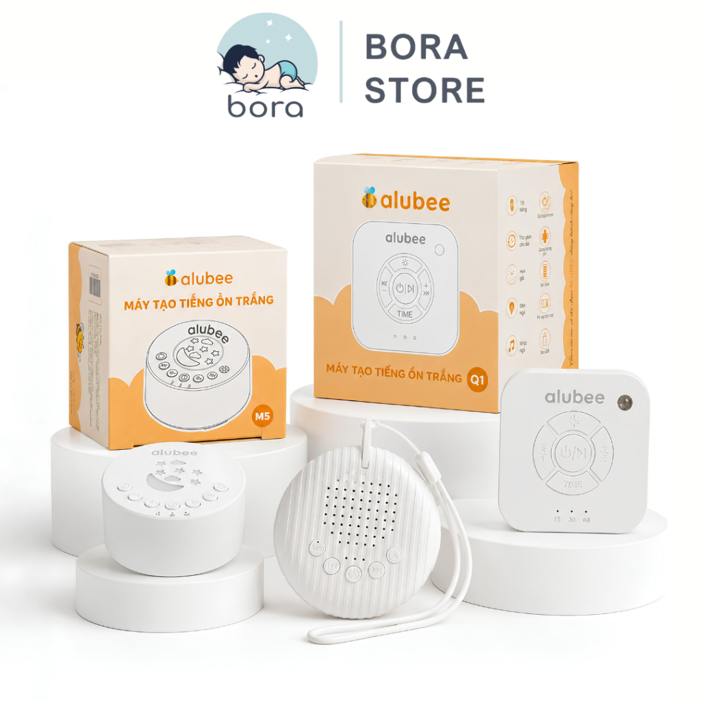 Máy tiếng ồn trắng cho bé sơ sinh, giúp bé ngủ ngon, sâu giấc
