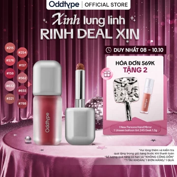 [ODDTYPE VN] 3.2g Son Kem Lì Oddtype Unseen Blur Tint - Chất Son Blur Lì Mờ Rãnh Môi Hiệu Ứng Nhung Mịn, Bền Màu