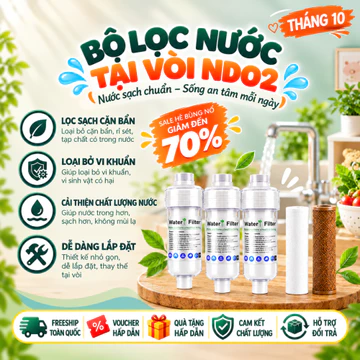 Lõi Lọc Nước, Đầu Lọc Nước Tại Vòi Bộ Lọc Nước Tắm Gắn Vòi Hoa Sen Vòi Rửa Bát Có Thể Thay Lõi WF002