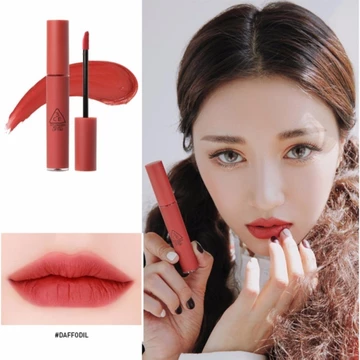 3CE Velvet Lip Tint #Child Like #Taupe #Daffodil #Going right - Son kem lì 3CE Hàn Quốc Mềm Mịn 4,0g