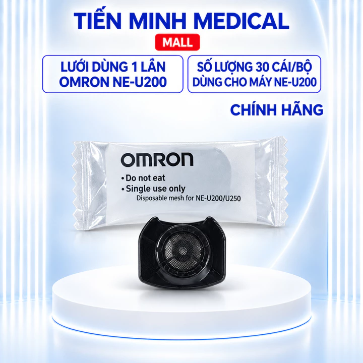 Lưới dùng một lần OMRON NE-U200 " hộp 30 cái " dùng cho máy xông khí dung dạng lưới OMRON NE-U200.