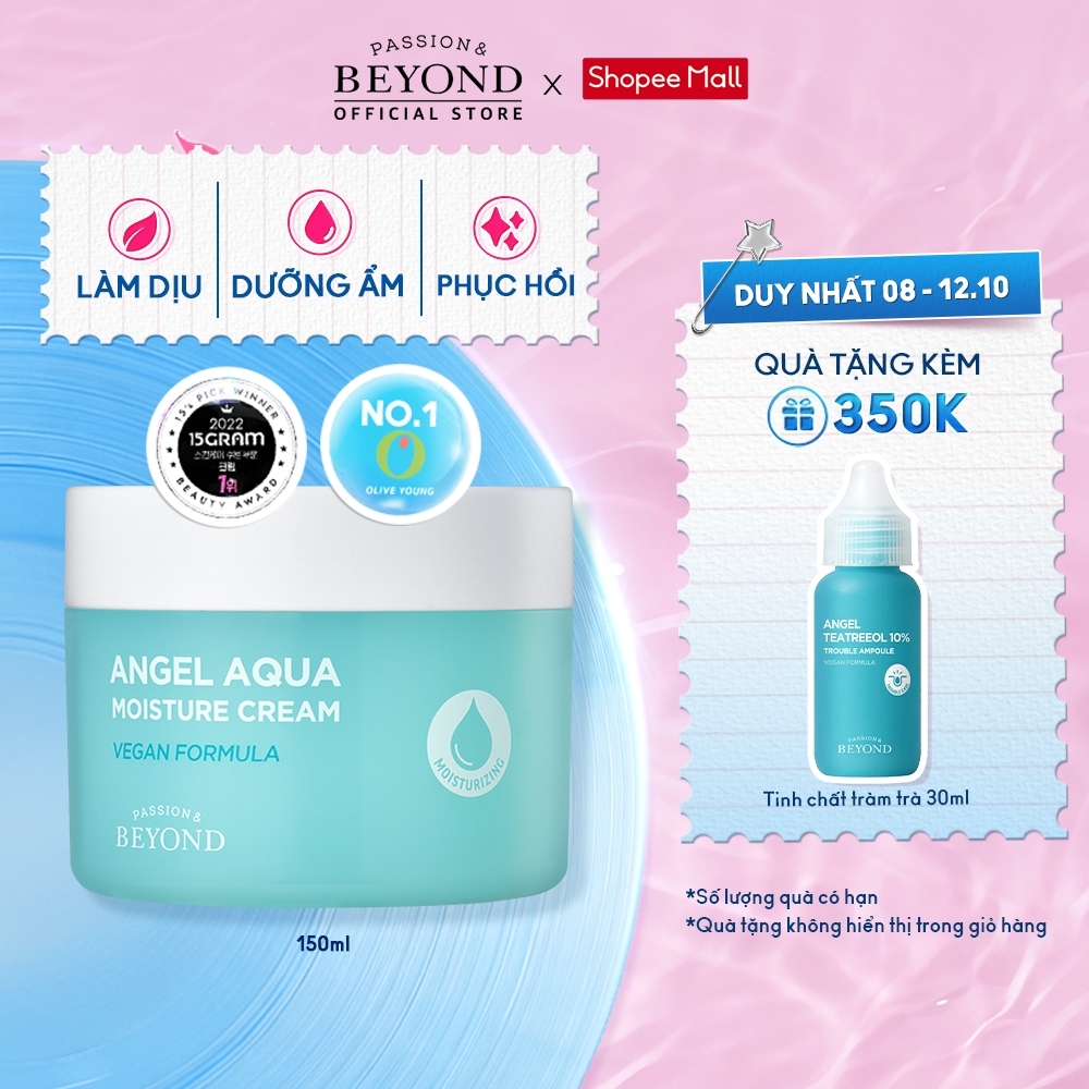 [Beyond Official] Kem dưỡng ẩm Tinh Linh Nước làm dịu Beyond Angel Aqua Moisture Cream
