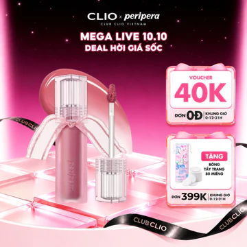 [MÀU MỚI] Son Tint Bóng Peripera Water Bare Tint, Ink Mood Glowy Lì Mịn Trên Môi Màu Sắc Đa Dạng Hàn Quốc