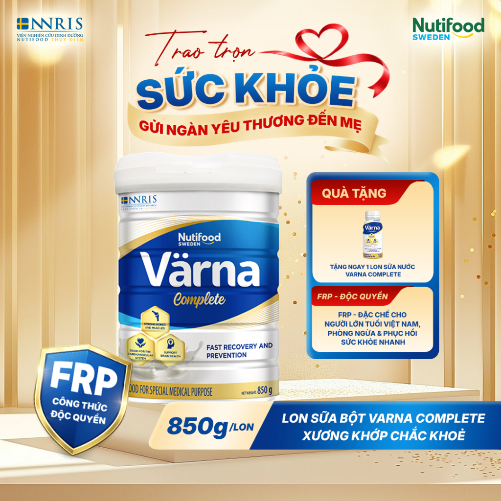 Sữa bột Varna Complete Nutifood Lon 850g