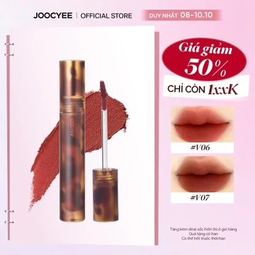 Son Kem Bùn Lì JOOCYEE Fluffy Matte Chất Son Mềm Mịn Như Nhung Không Lem Dưỡng Ẩm Che Vân Môi Lâu Trôi Tôn Da 3.5g