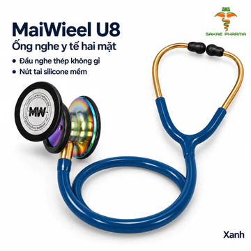 MaiwieeI U8 Ống Nghe Y Tế Chuyên Nghiệp 2 Mặt , Nhạy Âm ,Siêu Nhẹ Dành Cho Bác Sĩ Và Sinh Viên Y Khoa