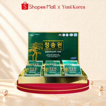 Tinh Dầu Thông Đỏ Cheongsongwon Hàn Quốc Hộp 180 Viên