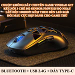 Chuột không dây chuyên game YINDIAO G17 kết nối 3 chế độ có đèn led RGB cực đẹp — ảnh 2