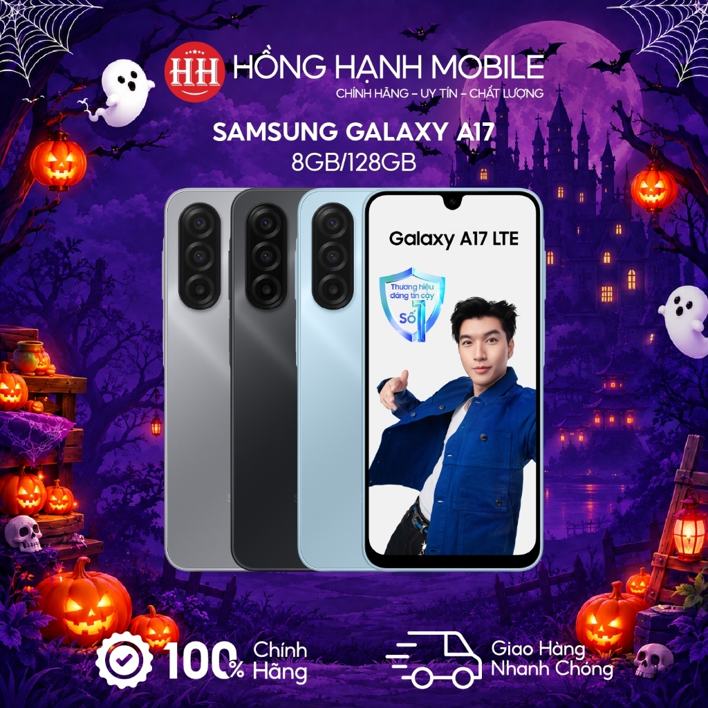 [BH 18 Tháng] Điện Thoại Samsung Galaxy A17 8GB/128GB - Hàng Chính Hãng