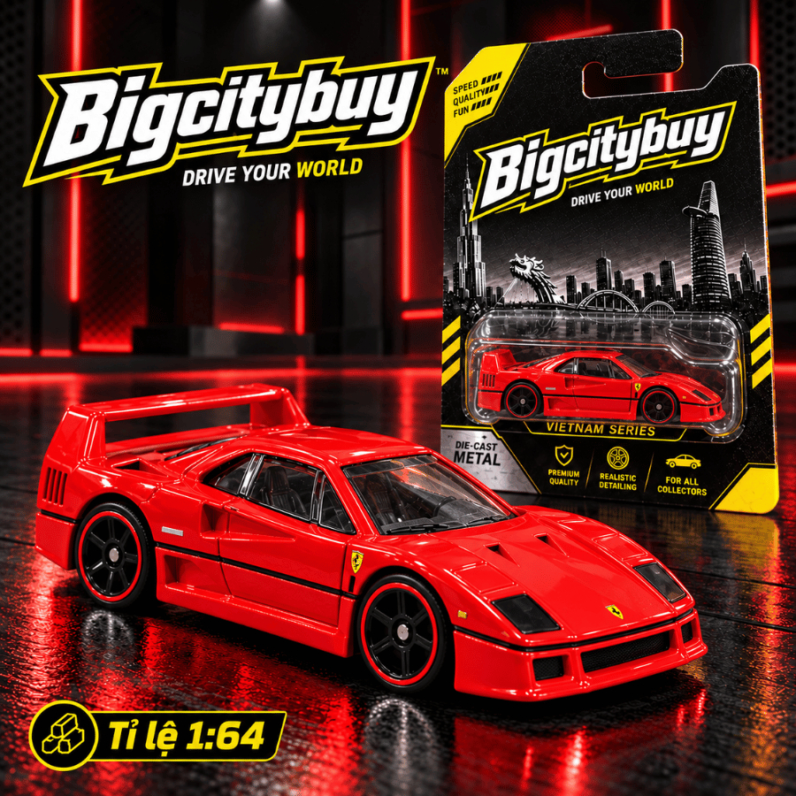 Mô Hình Xe Ô Tô Hợp Kim  Bigcitybuy Tỉ lệ 1:64 Diecast Chi Tiết Cao Cấp Xe SUV Super Car Mini Sưu Tầm Trưng Bày BCBCAR01