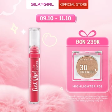 Son Bóng Silkygirl Tint Up Lip Glass căng bóng mọng nước dưỡng ẩm lâu trôi 3g