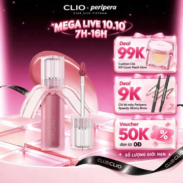 Son Tint Bóng Peripera Water Bare Tint 3.7g Bền Màu Lâu Trôi, Màu Sắc Hottrend Hàn Quốc Chính Hãng