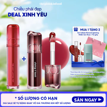 [rom&nd] Combo 2 son Romand Juicy Flash Lip Oil 4.5g + Romand The Juicy Lasting Tint