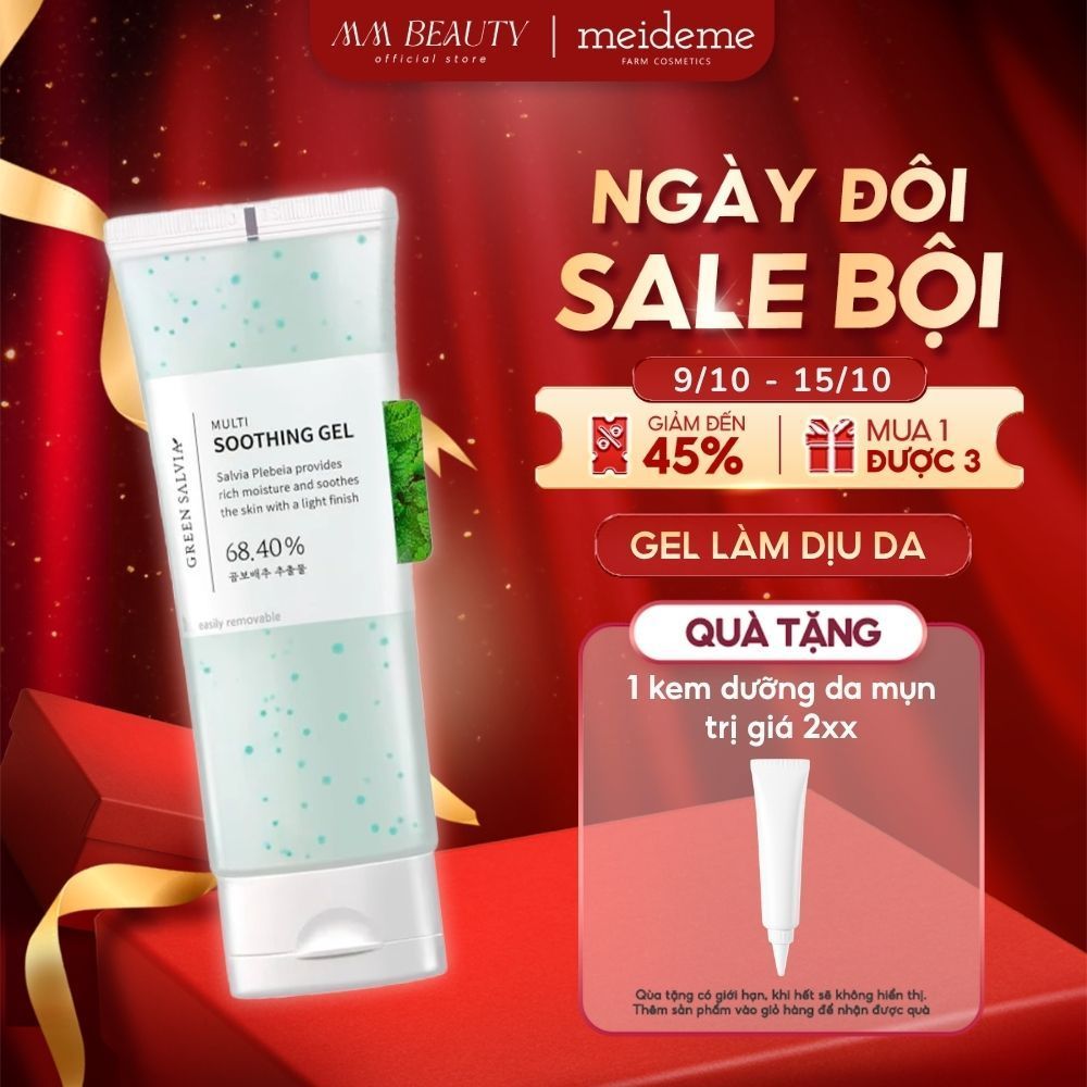 Gel Dưỡng Meideme Green Salvia Multi Soothing 70ml