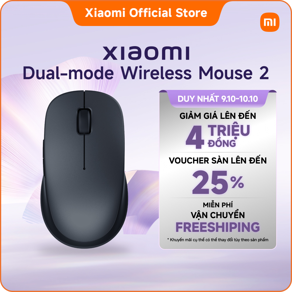 Xiaomi Dual-mode Wireless Mouse 2 Chuột văn phòng tiện dụng, bạn đồng hành trong công việc | BigBuy360 - bigbuy360.vn