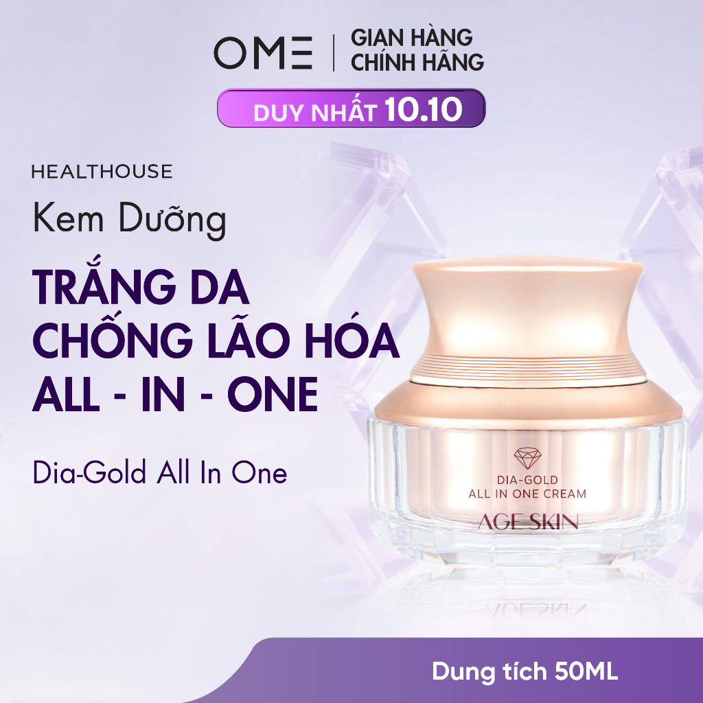 Kem Dưỡng Trắng Da Chống Lão Hóa, Mờ Nám, Cải Thiện Độ Đàn Hồi AGE