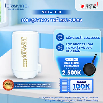 Water Filter Cartridge Torayvino MKC.2000B