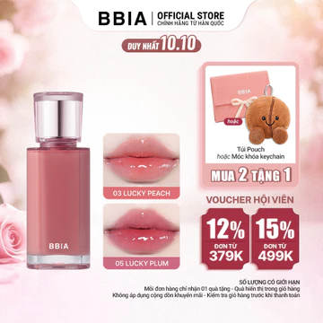 Son tint bóng môi căng mọng tự nhiên BBIA Lucky Shine Tint 4.5g