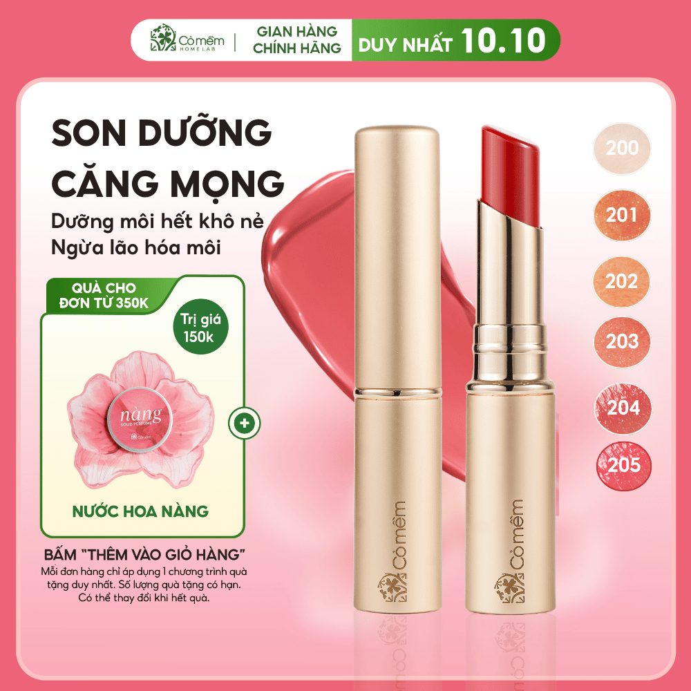 Son Dưỡng Môi Nhiên Cỏ Mềm Chứa Maxilip Giúp Dưỡng Ẩm Mềm Mịn Ngăn Ngừa Lão Hóa Môi 3g
