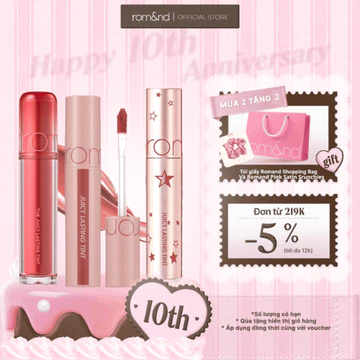 [Rom&nd x KOL] Son Romand Juicy Lasting Tint/ Glasting Water Tint/ Color Gloss/ Melting Balm/ Dewyful Water Tint