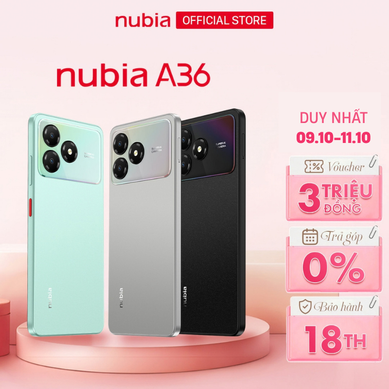 Điện thoại Nubia Blade A36 4GB I 64GB - Hàng Chính Hãng