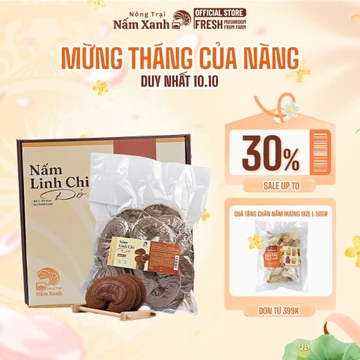 1Kg Nấm Linh Chi Đỏ Nguyên Tai Còn Bào Tử Tốt Cho Sức Khỏe - Nông Trại Nấm Xanh
