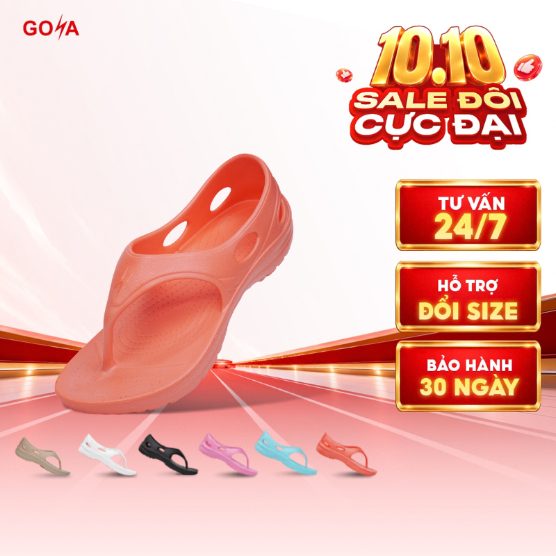 Dép thể thao chạy bộ nam nữ GOYA SANDAL PLUS Full màu năm 2026 4 - Công nghệ SkyBoune™, nhẹ êm