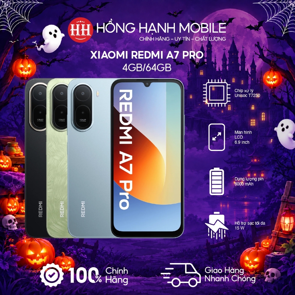 Điện Thoại Xiaomi Redmi A7 Pro 4GB/64GB - Hàng Chính Hãng