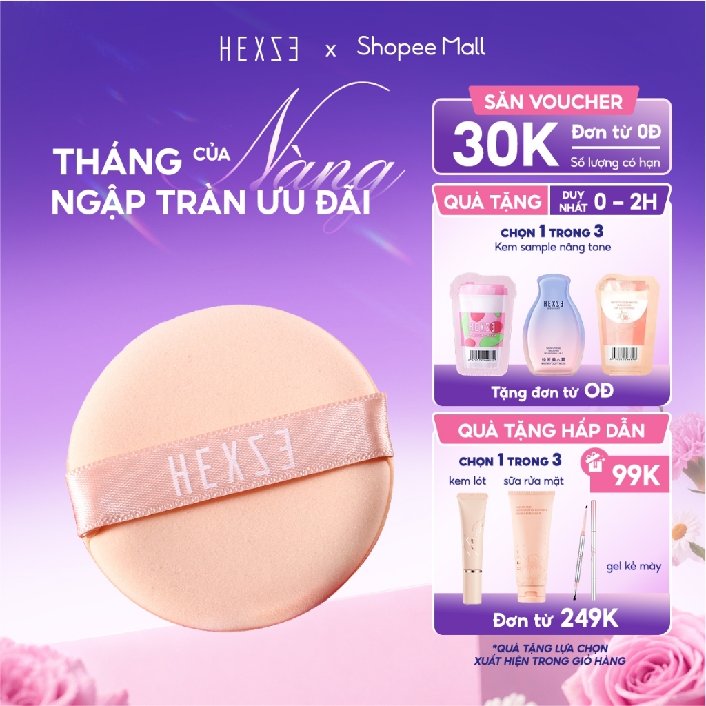 Bông phấn nước (Cushion) HEXZE