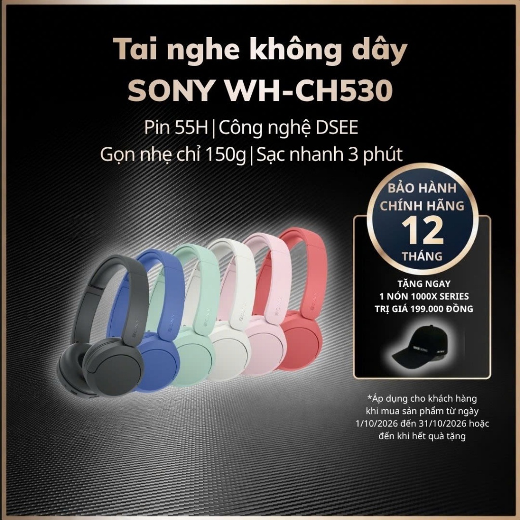[New] Tai nghe bluetooth SONY WH-CH530