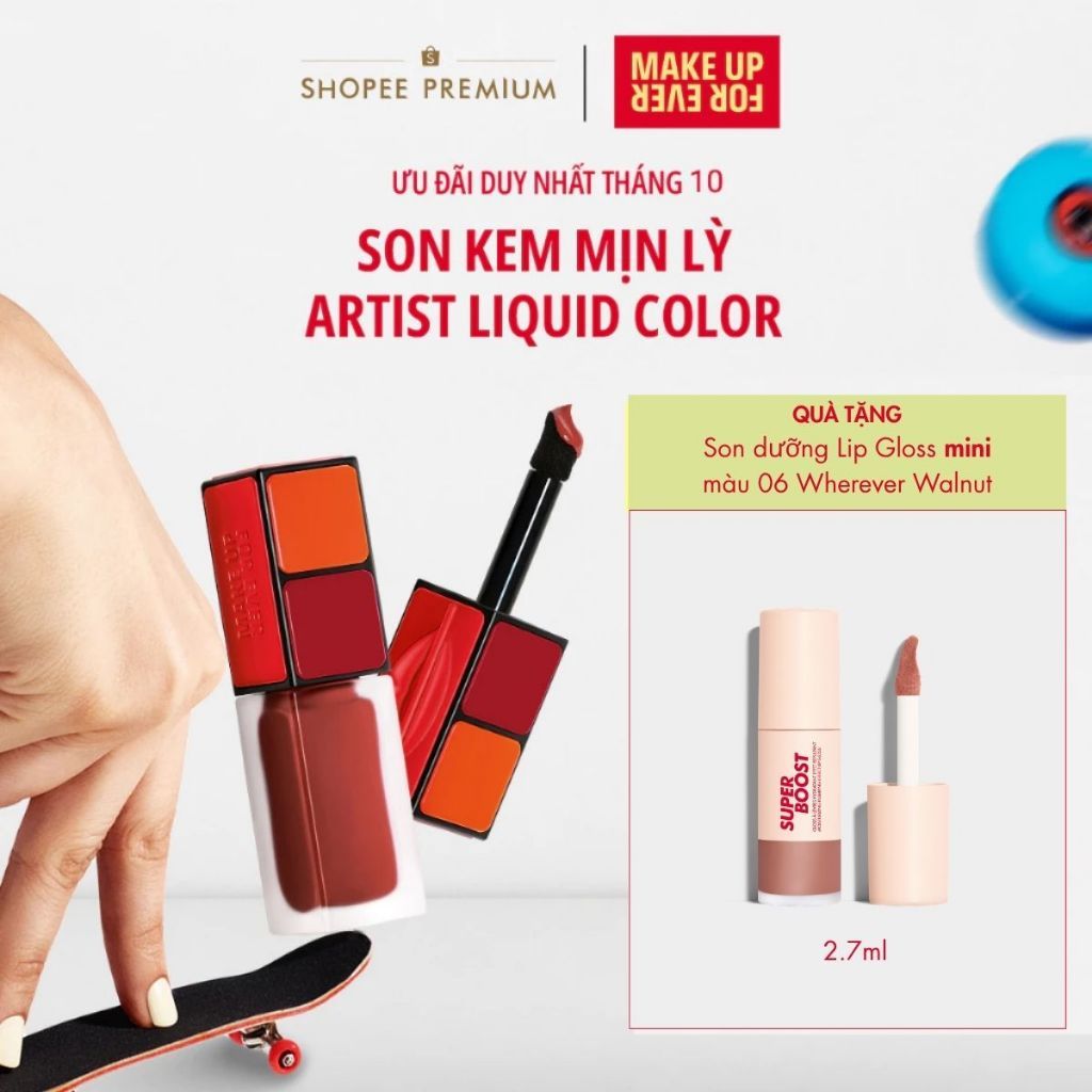 Mới - Son kem lỳ đa năng Artist Liquid Color 6ml - MAKE UP FOR EVER