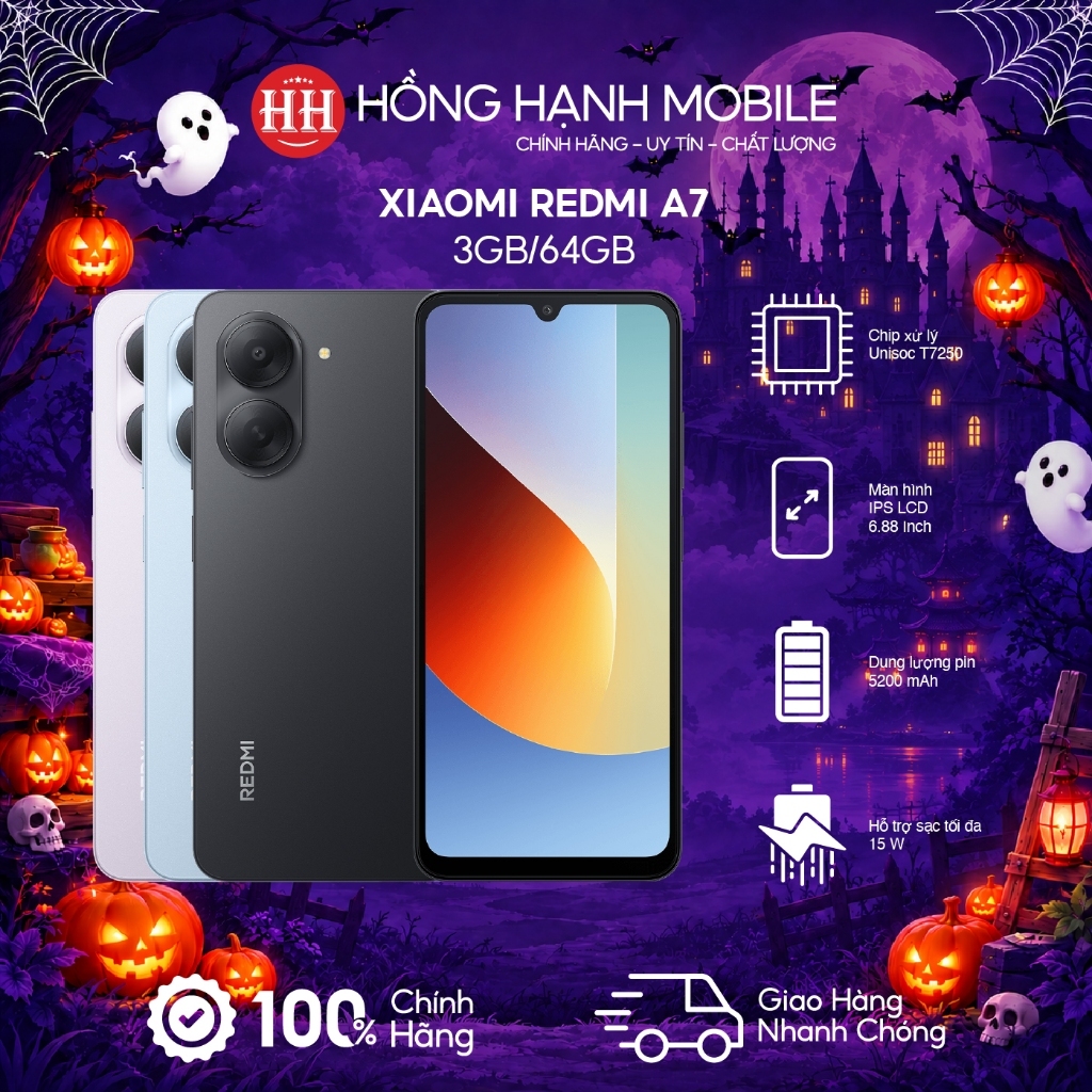 Điện Thoại Xiaomi Redmi A7 3GB/64GB - Hàng Chính Hãng