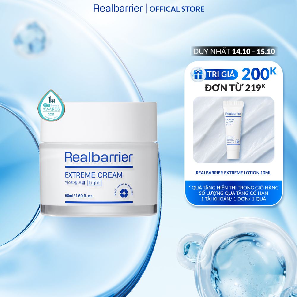 Kem dưỡng phục hồi da Real Barrier Extreme Cream Light 50ml