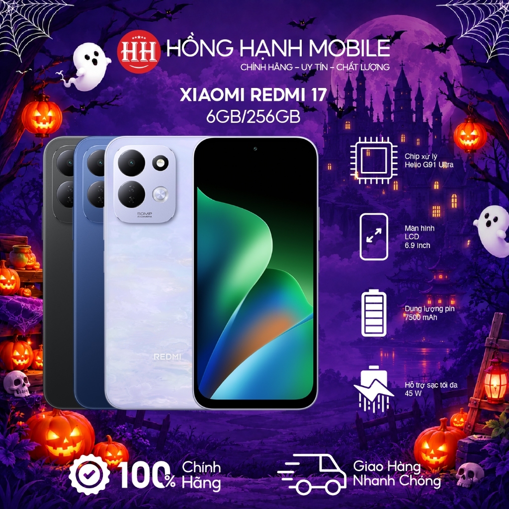 Điện Thoại Xiaomi Redmi 17 6GB/256GB - Hàng Chính Hãng