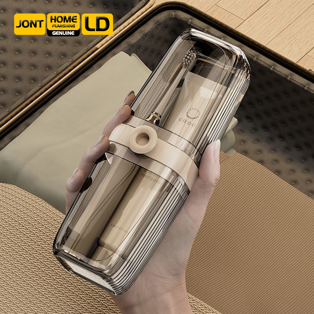 Hộp đựng bàn chải, kem đánh răng LD BDO cao cấp, cốc đánh răng du lịch đa năng tiện dụng